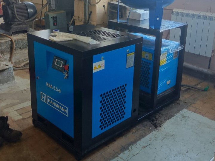 Винтовой компрессор Hansmann RSA 5.5 8 (Челябинск)